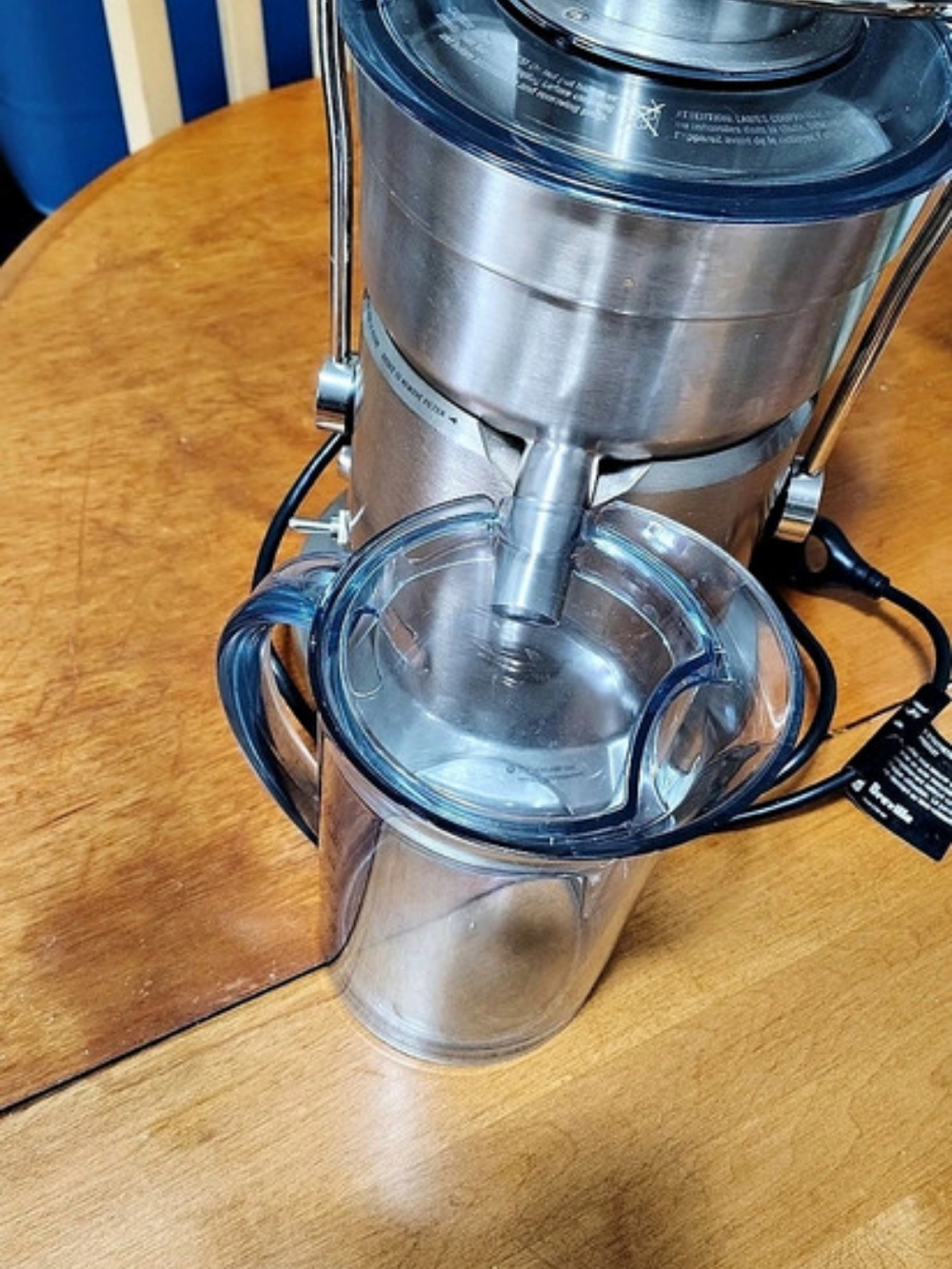 Breville The Juice Fountain Elite Juicer Silver & Black
